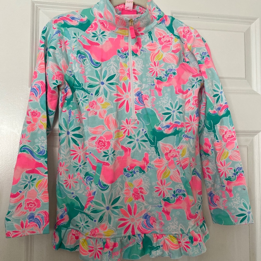 Lilly Pulitzer Popover Girls XL- Killian, Magical Mary- New!